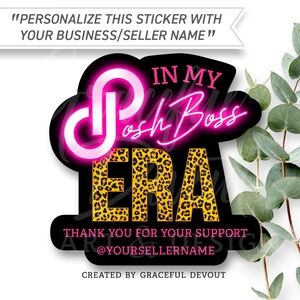 In My Posh Boss ERA - Sticker 2" (inches) (48ct.) [GD70-48]